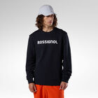 Sudadera con logotipo y cuello redondo para hombre
