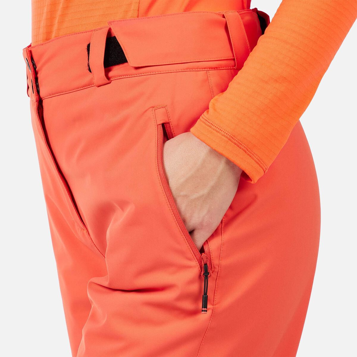 Rossignol Women's Strawpile Insulated Ski Pants Short length Orange