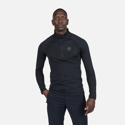 Rossignol Camiseta polar con cremallera a media altura Blackside para hombre Black