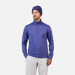 Rossignol Stretch Mid Layer mit halbem Rei&szlig;verschluss f&uuml;r Herren Blue