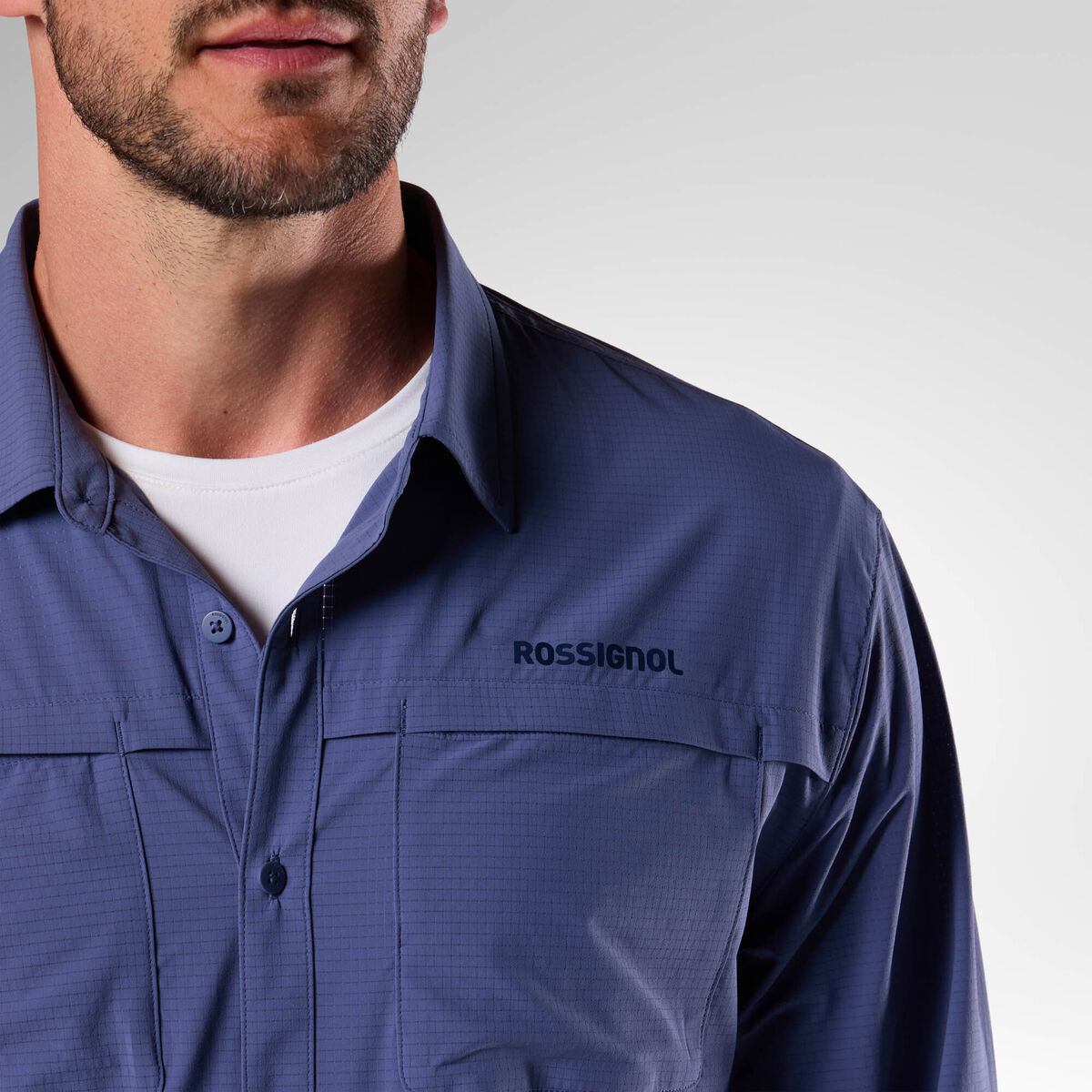 Rossignol Chemise Respirante &agrave; Manches longues pour hommes [Ldw.value.EnumValue;@2d0d07d4