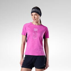 Rossignol Camiseta Sapa Ultra para mujer Pink/Purple