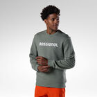 Sudadera con logotipo y cuello redondo para hombre