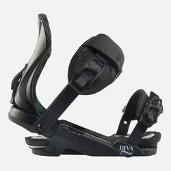 Rossignol Fijaciones de snowboard Diva (S/M) para mujer 