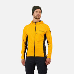 Rossignol Blackside Kapuzen-Fleece mit durchgehendem Rei&szlig;verschluss f&uuml;r Herren Yellow